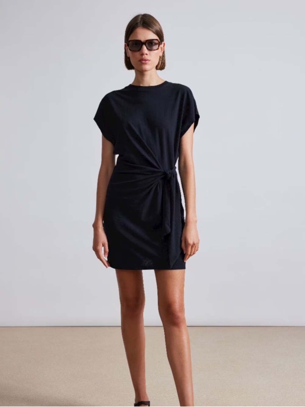 APIECE APART Nina Cinched Mini Dress